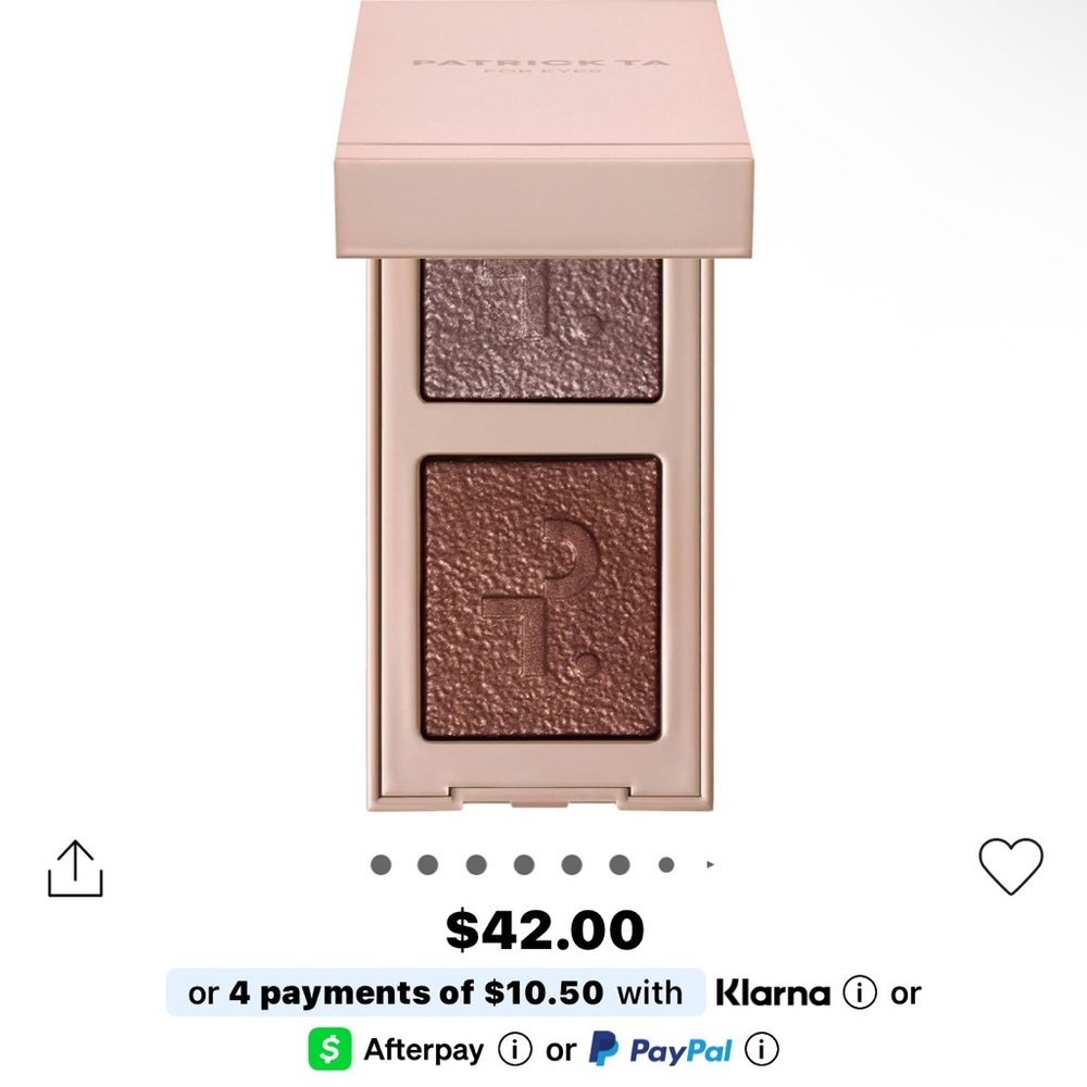 Patrick Ta Major Dimension Eye Illusion Eyeshadow Duo, color Still At The Club